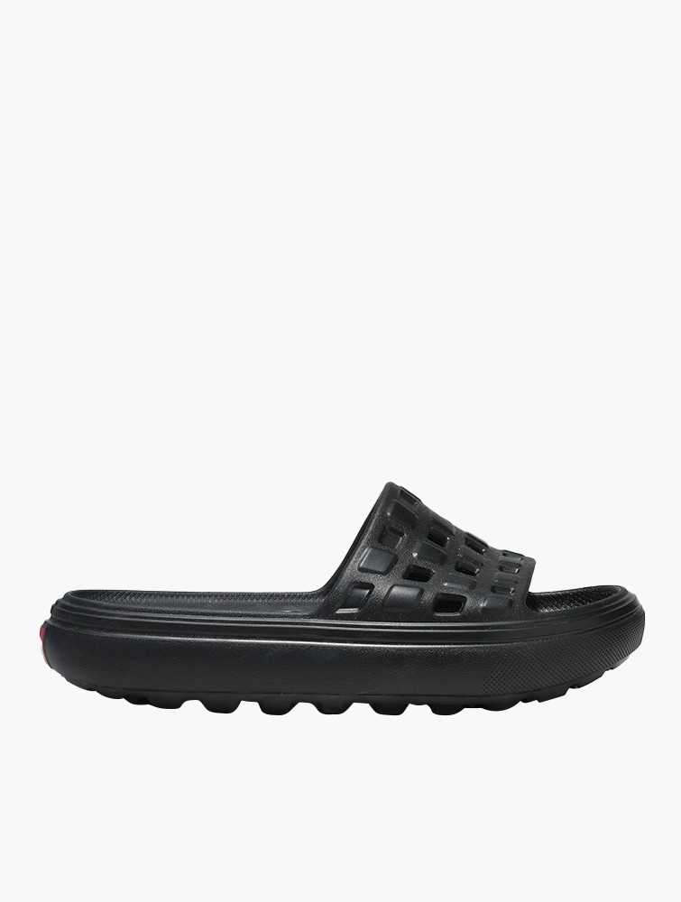 Black slide vans sales